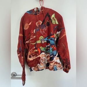 Lining red hoodie women size S